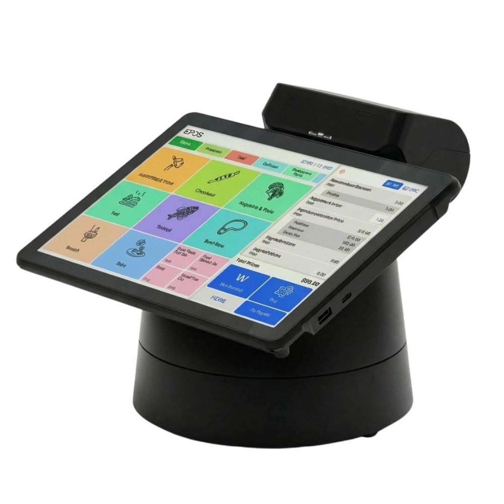 Official Worldpay integrated EPOS tablet system with real time hospitality menu interface